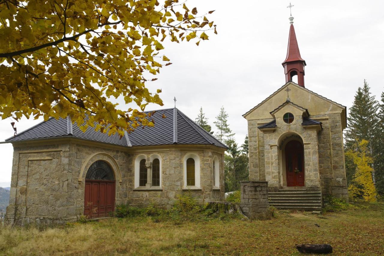 Penzion U Candru Vyšší Brod Buitenkant foto