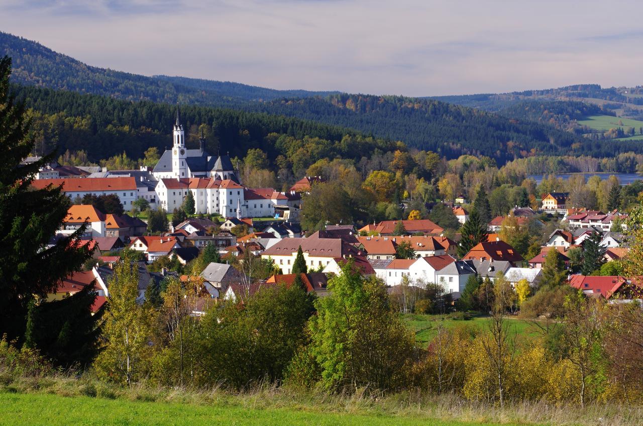 Penzion U Candru Vyšší Brod Buitenkant foto